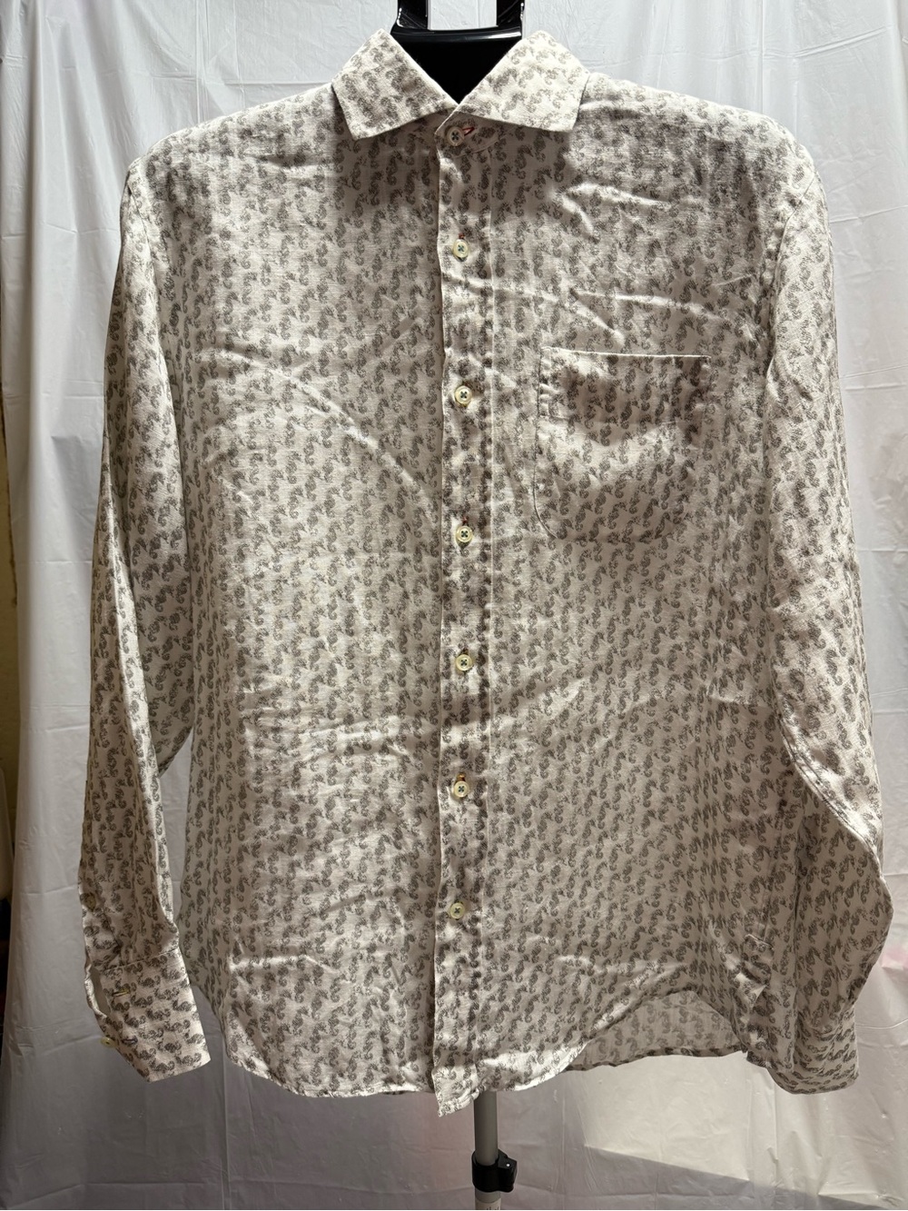 Alexander Julian Private Reserve Seahorse Linen Shirt